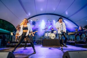 Glanzlichter Open Air mit der Coverband Falco meets Michael Jackson +++ Foto: Besim Mazhiqi