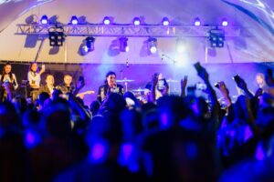 Glanzlichter Open Air mit der Coverband Falco meets Michael Jackson +++ Foto: Besim Mazhiqi